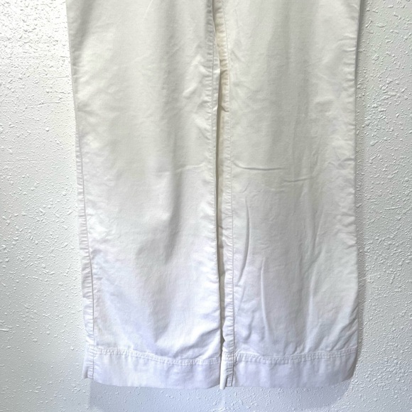 J. Jill corduroy lightweight White Pants 8 tall - Picture 7 of 10
